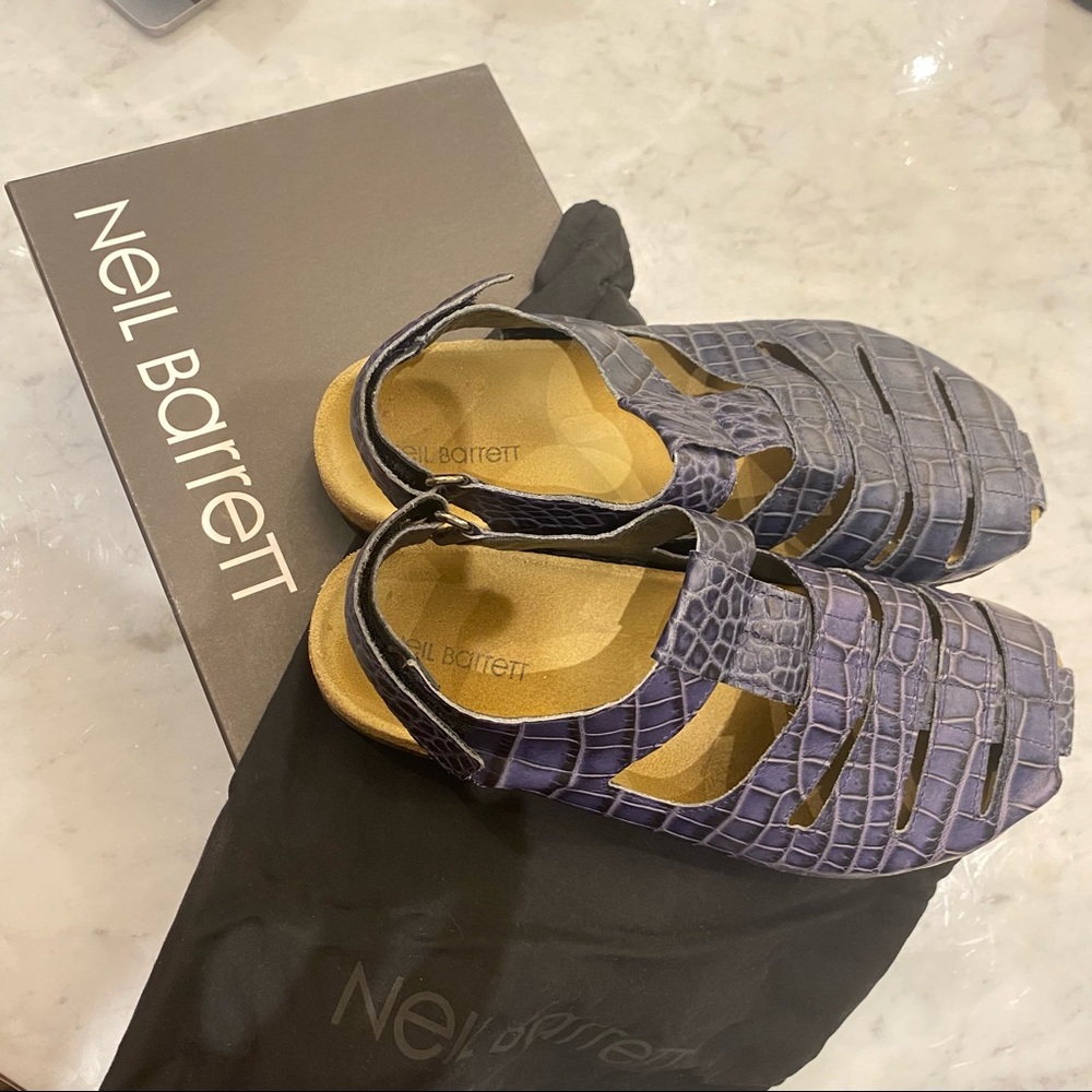 Neil Barrett gladiator sandals